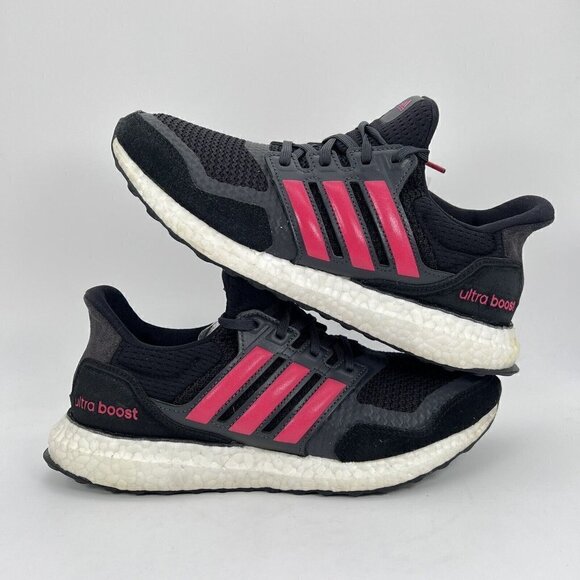 Adidas Ultraboost S&L Women Running Shoes Sneakers Black Red White EG8119 Size 8 - Picture 8 of 12